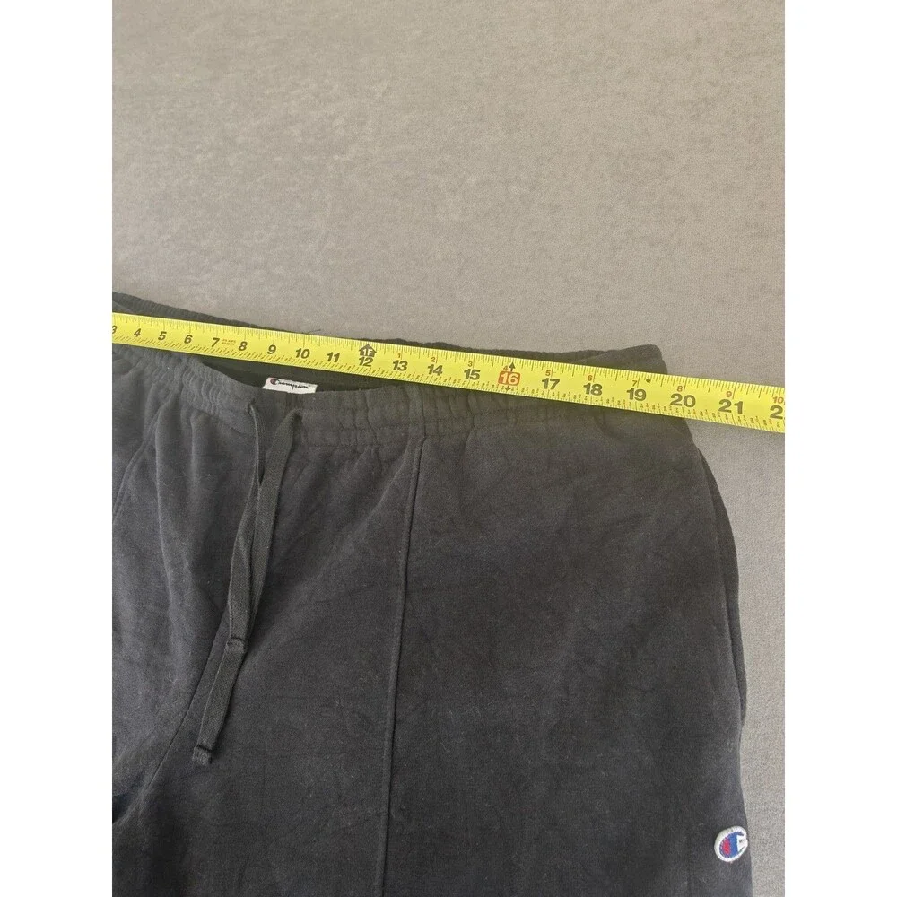 Champion Men's XXL Black Fleece Jogger Sweatpants Athletic Lounge Pants